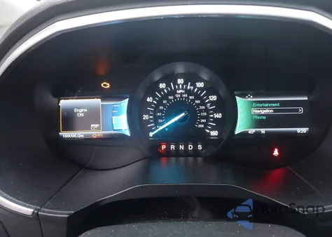 2017 Ford Edge Titanium z USA, uszkodzony, nr VIN 2FMPK4K93HBB69575